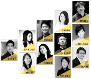 ピアニスト　中村圭介　佐々木ひろ子　丸山晃子　宮尾和馬　杉田結里　白根亜紀　眞木良規　矢守渚奈子　梶田慶太　松下めぐみ　田尻健