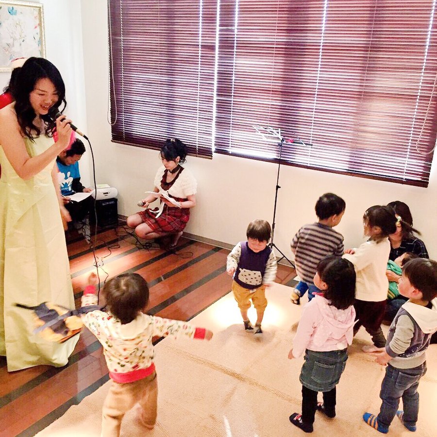 産婦人科でのクリスマスコンサート